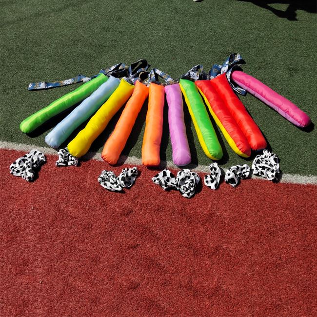 游戏统训练户外沙袋幼儿园设备儿童活动道具玩具器材感多彩拳击