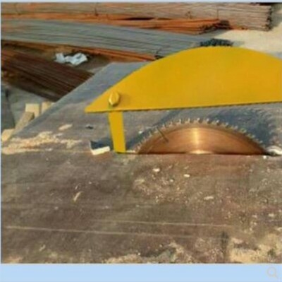 工地木工台锯防护罩简易促销台锯铁护罩圆盘x锯外罩推台锯防尘罩