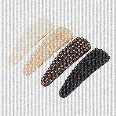 发卡韩珍珠版成人大号bb发夹边夹款基础夹百钻夹刘海水搭一字普通