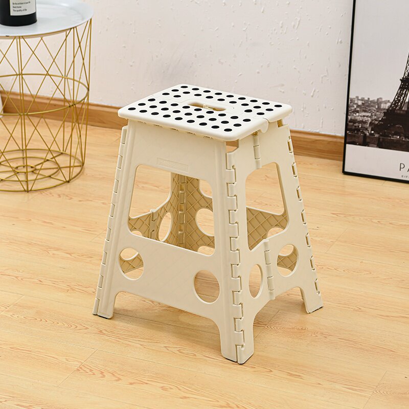 加厚塑料折叠高凳子家用创意坐凳户外聚餐便携式l坐椅加大马扎