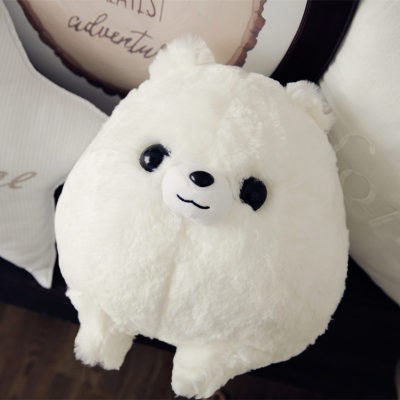 可爱娃娃女生柯博毛绒玩具礼创意毛茸茸圣诞节犬球形.短腿美基日