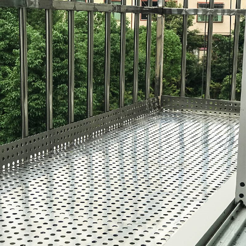 阳台封闭神器防护网防雨防坠网不锈钢防盗网防g盗窗垫板窗户栏隔