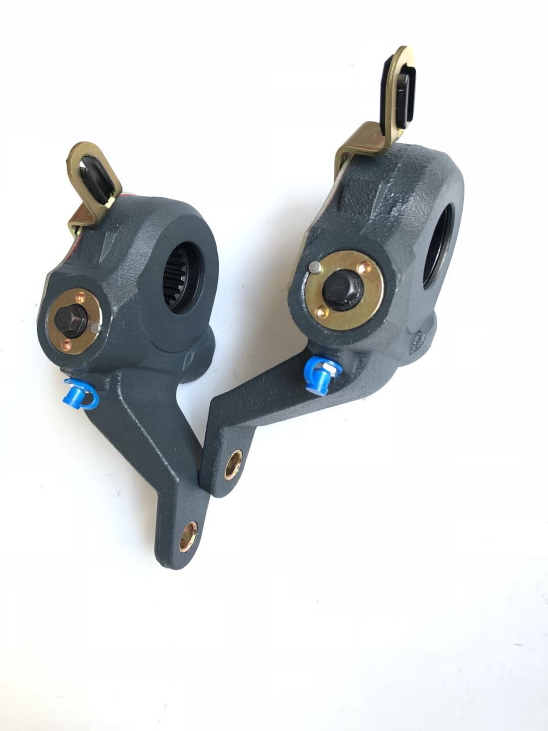 湖北大运重汽豪沃斯太红岩金刚前后调整a臂自动刹车调节臂小飞19