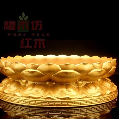正品观音菩萨佛像莲花台佛底座加高底托须弥座摆件底座家用佛台供