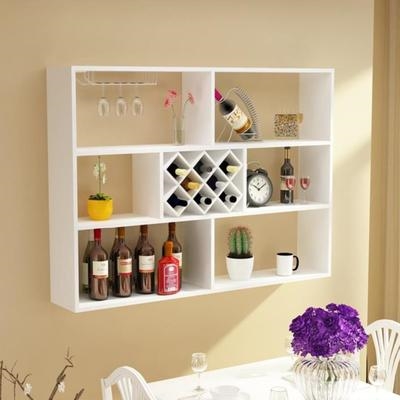 挂式挂墙悬挂式小户型简易架柜酒柜