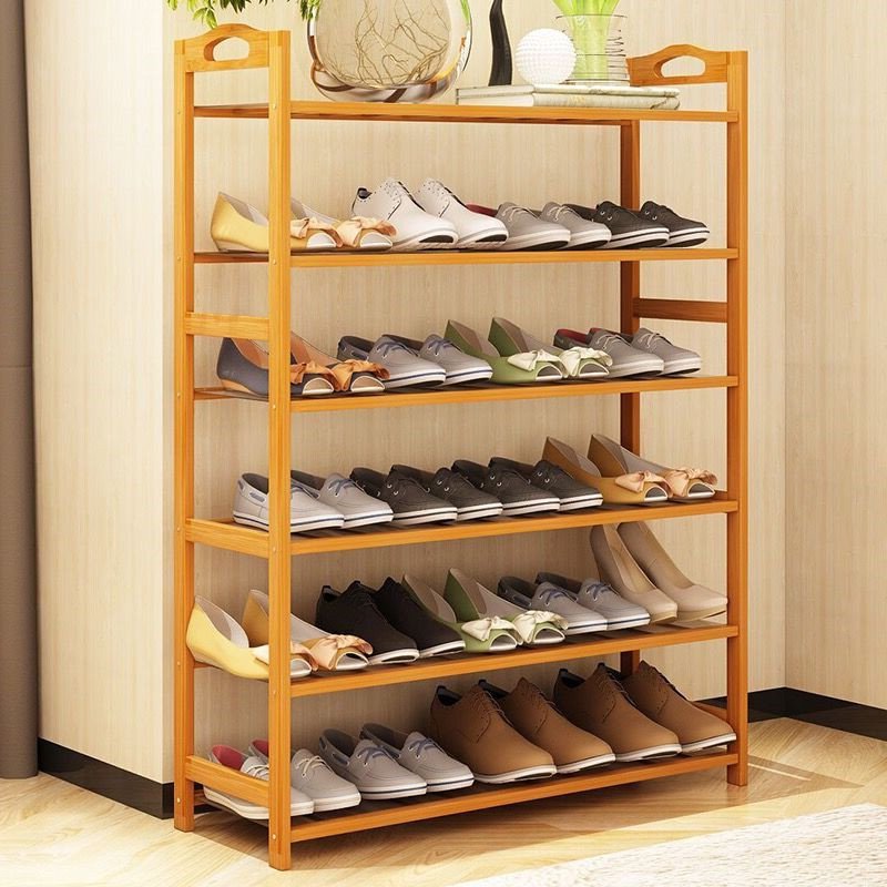 特价木质鞋柜多层特价经济型_鞋架特价经济型家用家里多人鞋架简易