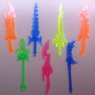 塑料剑玩具剑水晶图片