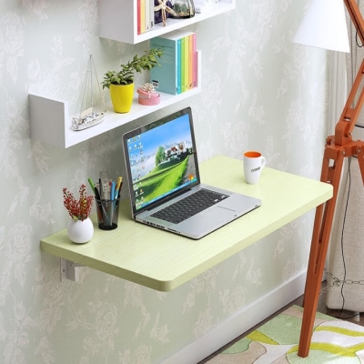 多功能隐藏式b折叠餐桌墙壁书桌