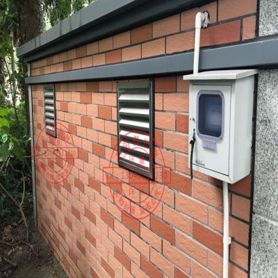 不锈钢百叶窗通风口室外图片