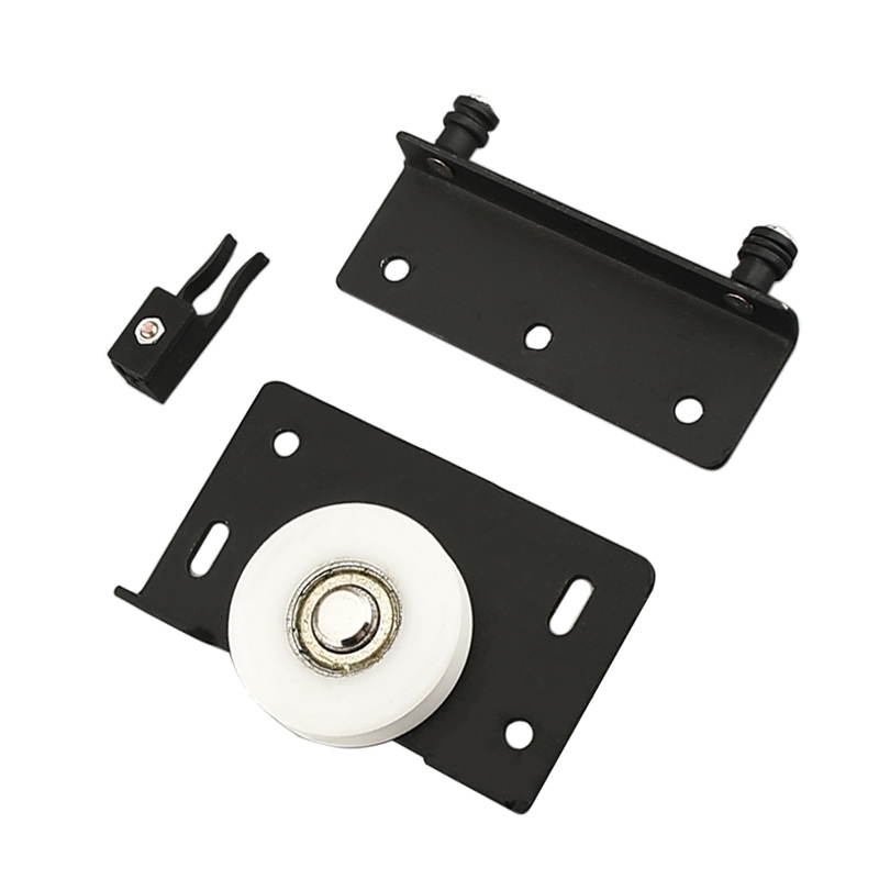 衣柜趟门滑轮推拉门轴承轮木移门上下配件老y式凹轮木门重型滚轮