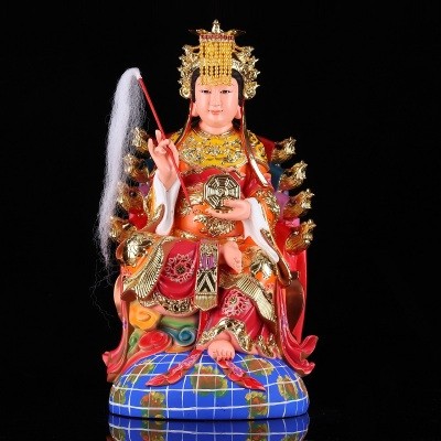 母后九摆母凤神像件君佛像土宗教椅地夫人后神像地娘娘元土娘娘像