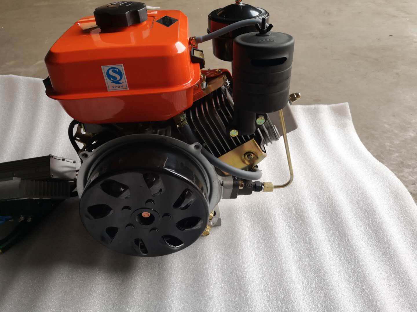 驻车新品新款24v货车柴油汽油自启自熄空调柴油发电机