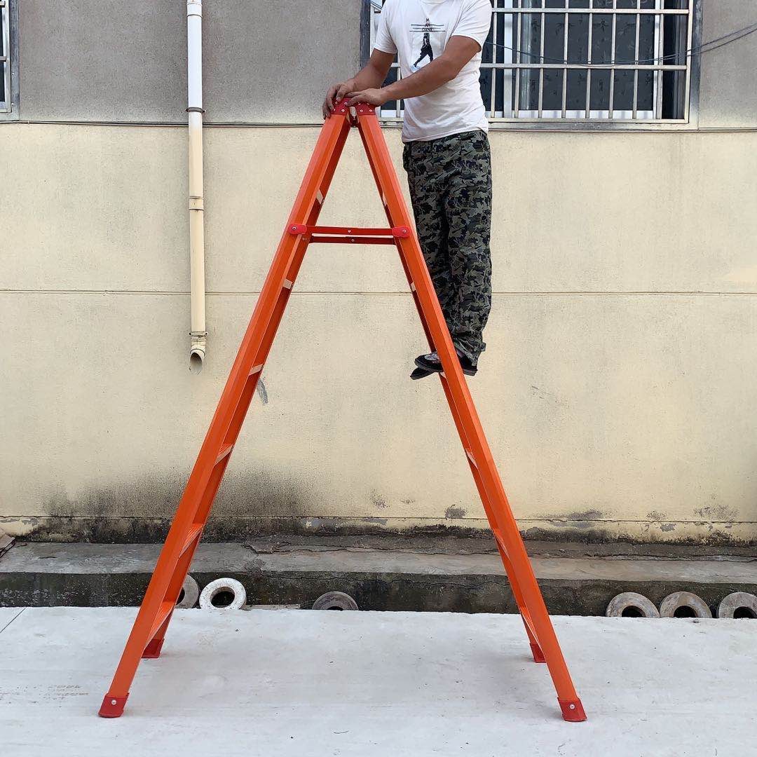 铝v合金折叠梯子室内多功能升降两用楼梯加厚工程人字梯家用伸缩