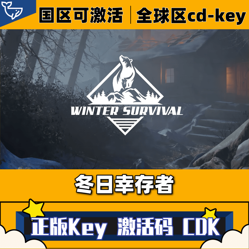 Steam正版冬日幸存者激活码CDKey国区全球区Winter Survival游戏