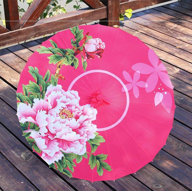 走旗袍用的伞走秀舞蹈道具广场舞伞花伞演出古典新款影楼复古装