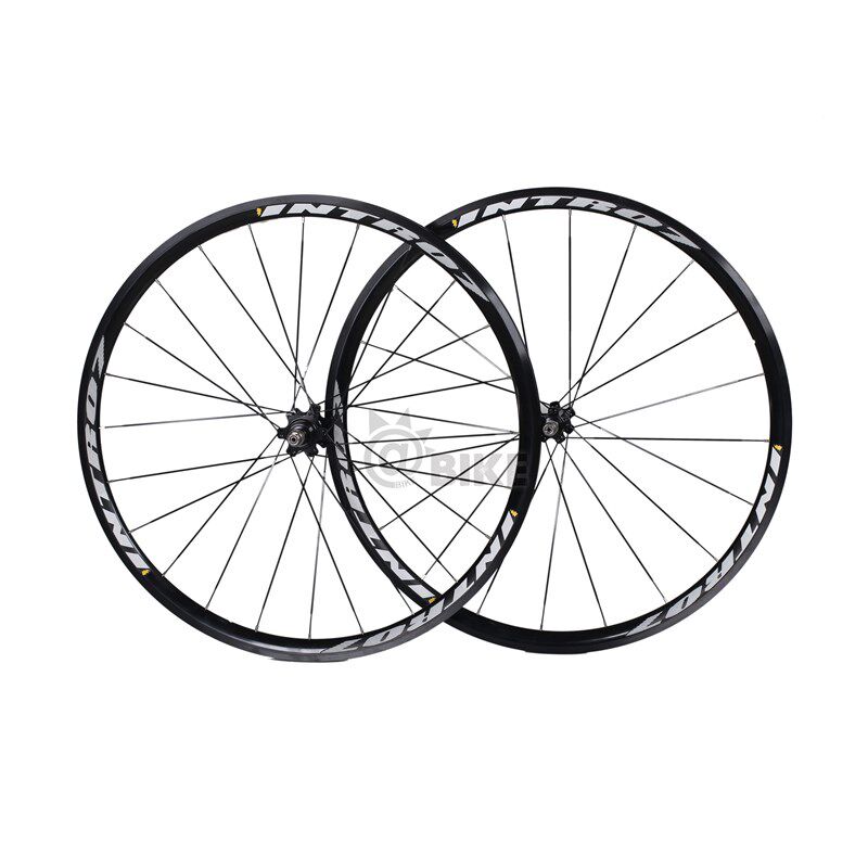 轮组@bikeintkro7新款死飞自行车竞速复古轮子场地自行车轮组