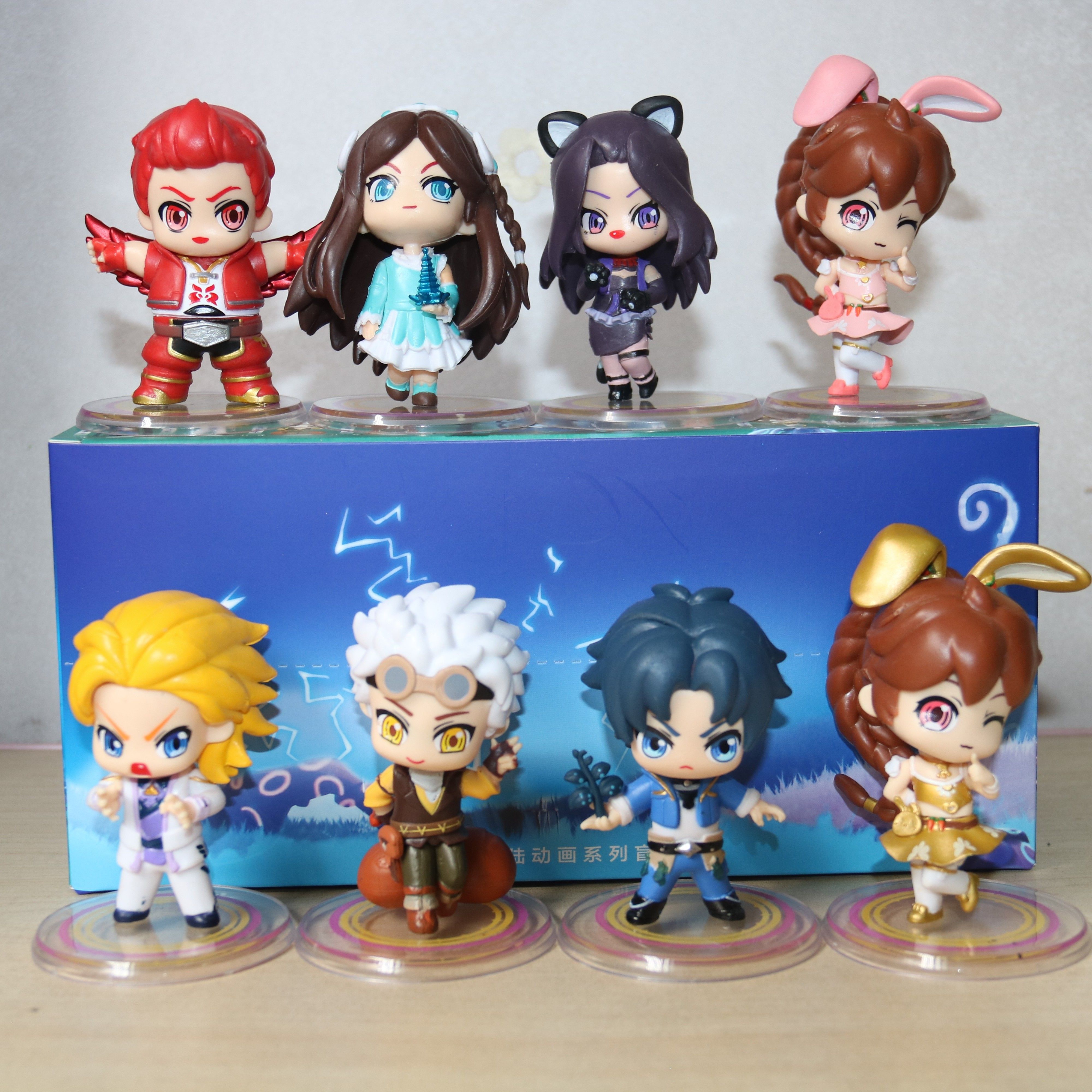 斗罗大陆手办周边摆件盲盒网红2022新款公仔唐三小舞玩具生日礼物