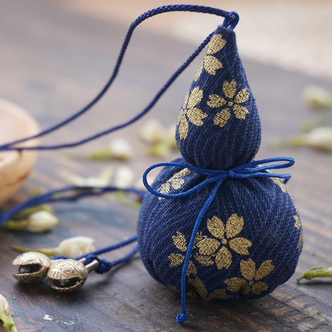 葫芦香囊diy材料包香包立早慢慢刺绣缝随身荷包端午古风手工香包