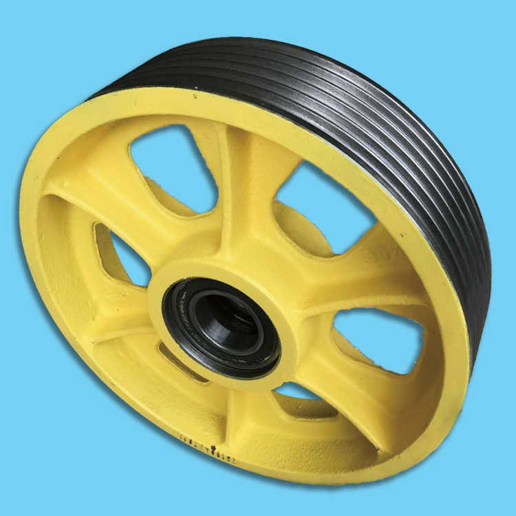 通力电梯导向轮轿顶轮轿底轮对重反绳轮33042068运费v到付