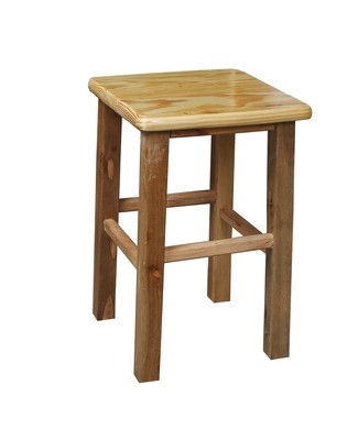 实木复古小方凳图片