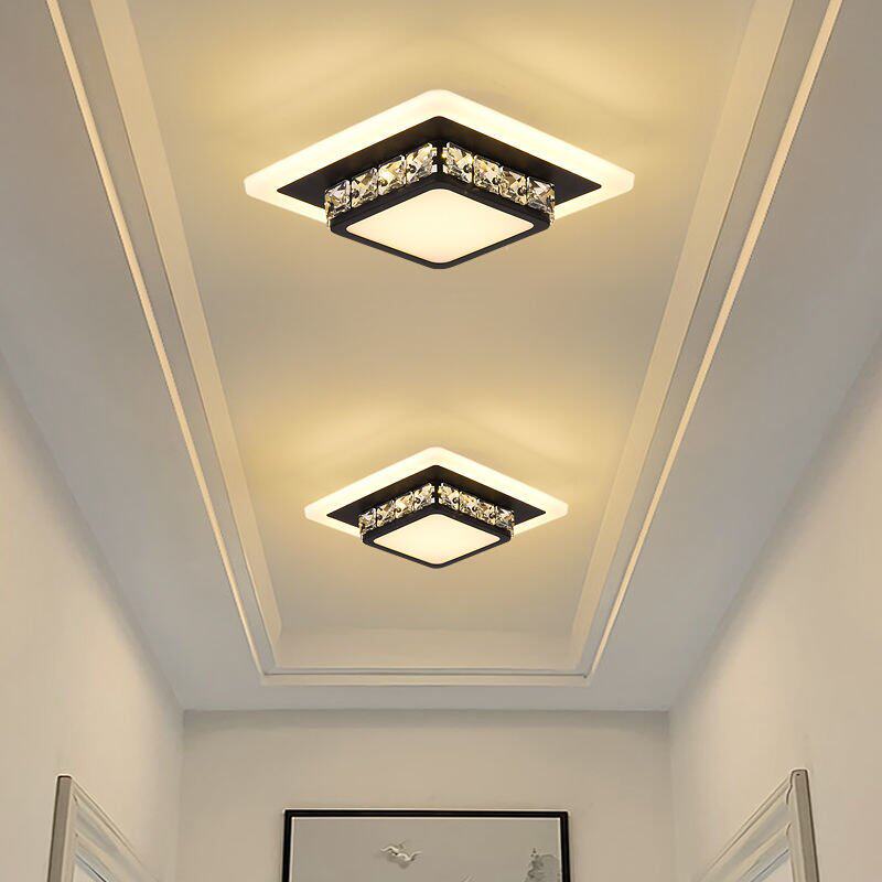 走廊过道灯网红爆款北欧网红走廊灯创意射灯玄关进门入户灯简约过