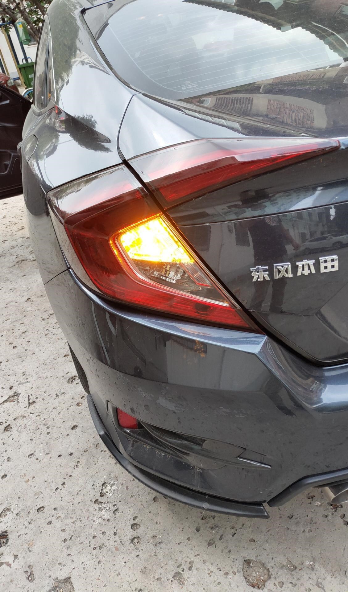 新品十代思域尾灯磨砂熏黑改色膜大灯贴膜车灯改装膜汽车贴膜灯膜