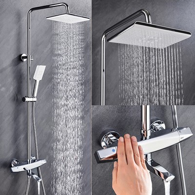 温控花洒套装全铜图片