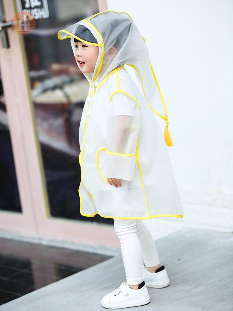 儿童雨衣女童2021幼童网红雨披质量好的宝宝小朋友透明夏季上学穿