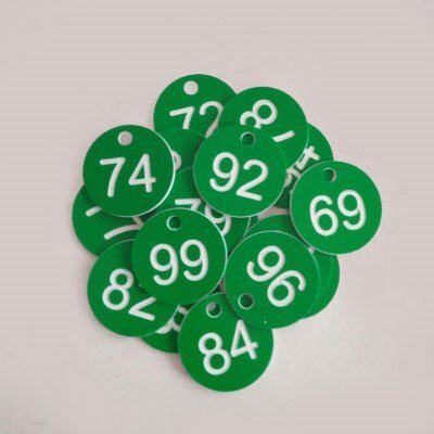 记号数字号码牌洗浴桑拿手牌编号牌塑料寄存牌钥匙牌麻辣烫叫号牌