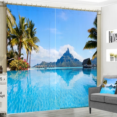 海景成品窗帘