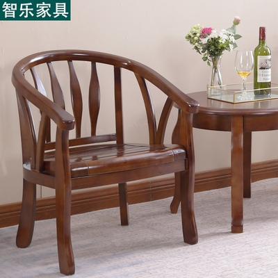 休闲椅子茶几三件套卧室中式图片