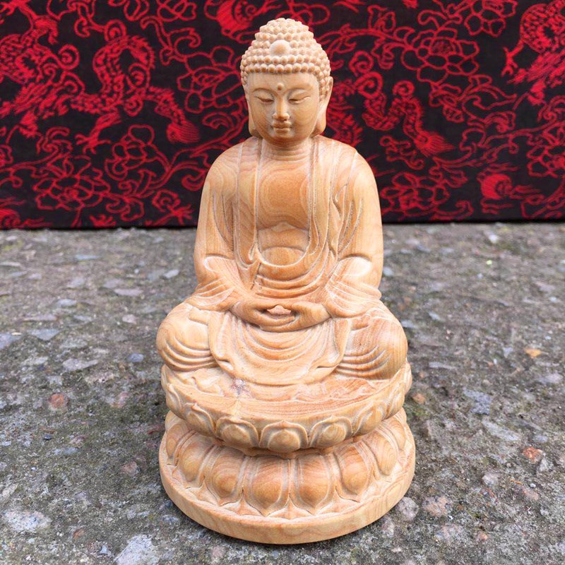 大日如来佛像摆件汽车内图片