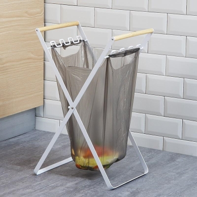 卫生间垃圾袋支撑架简易落地塑料袋大号y垃圾桶垃圾袋架子超大环