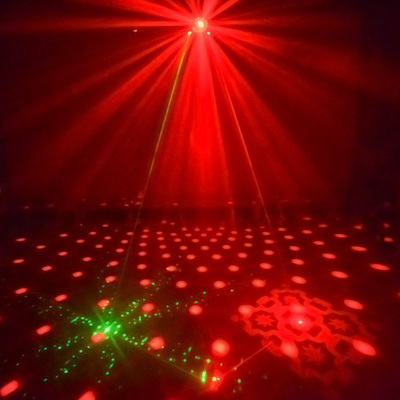 彩灯闪灯ktv酒吧氛围灯房间装饰七彩变色旋转家用清吧星空灯led灯