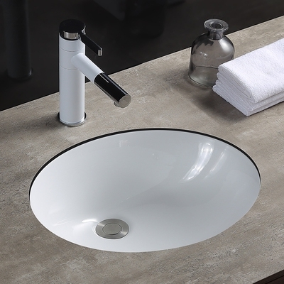 居家方型椭圆形9l洗单台下洗手盆卫生间陶l瓷盆室嵌入小户盆漱家