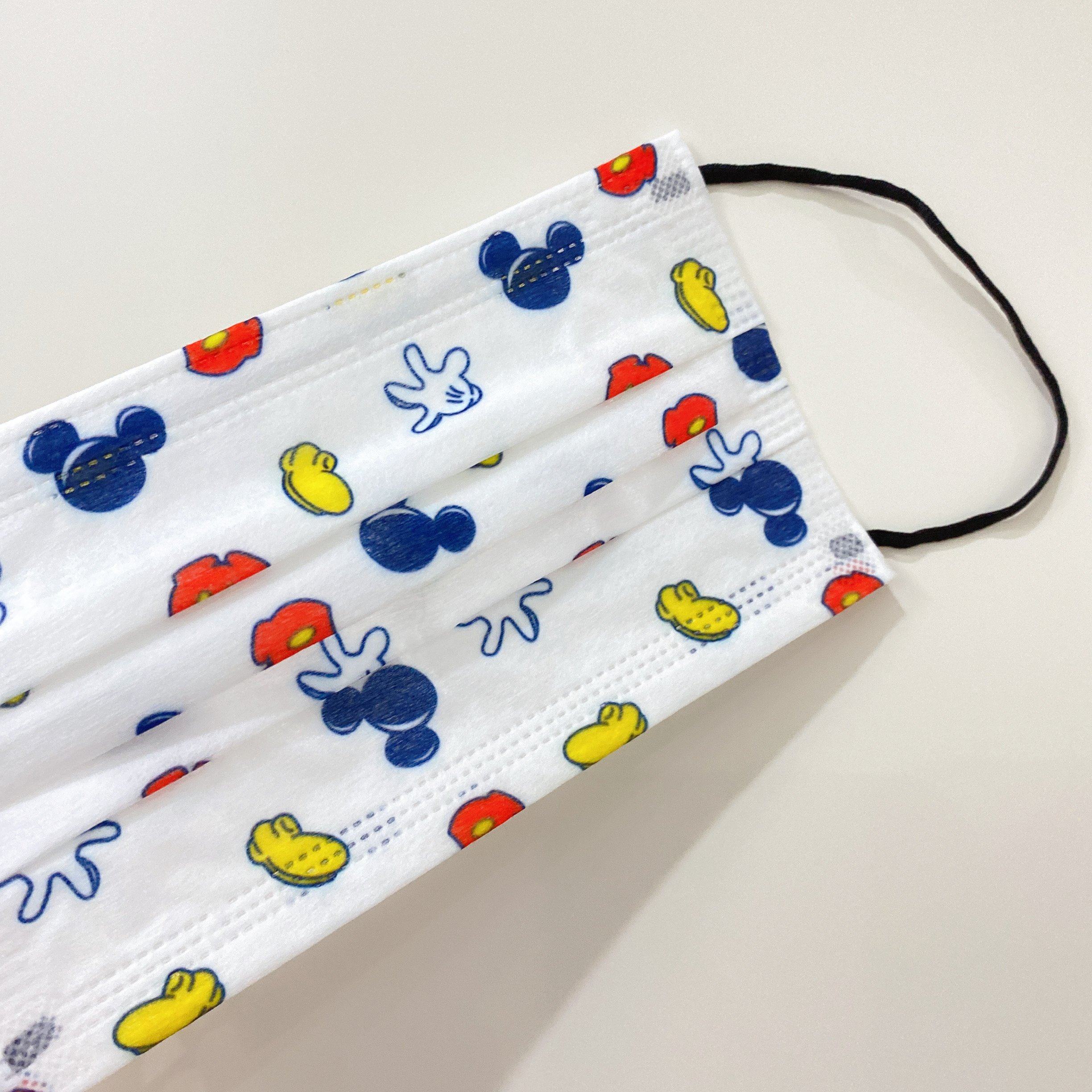 一次性防护口罩图案口罩印花三层防护防尘透气成人男女口一次性罩