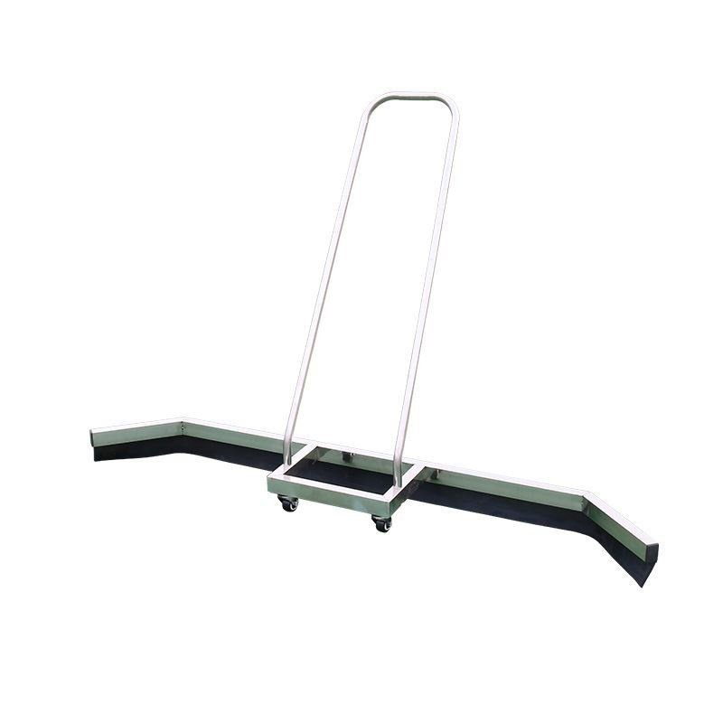 篮球场地推水器地刮地器网球刮水器拖把胶条水车地面铝合金不锈钢