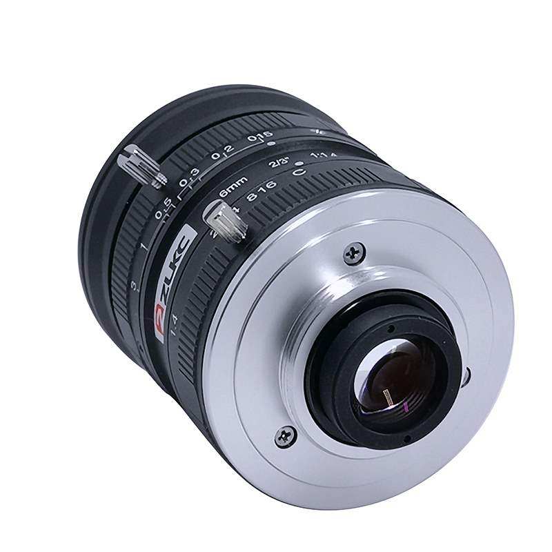 500万像素工业镜头6mm机器视觉相机镜头23英寸c口镜头监控头现货