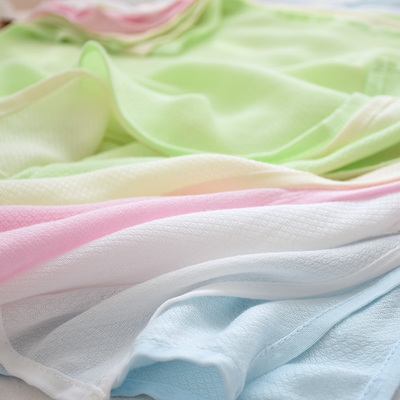 巾儿童巾装手帕竹纤维方巾宝宝口水丝五条柔软小毛巾婴儿超新生