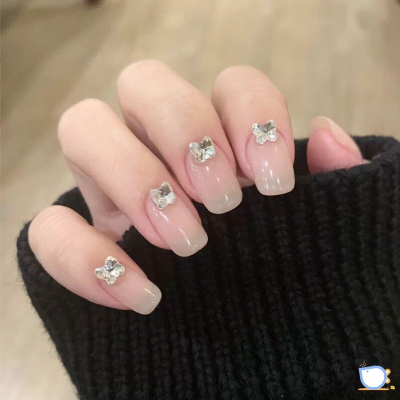 t美甲成品穿戴高级感奢华甲片式可拆卸持久长短款假指甲贴片优惠券