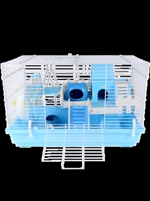 共同花枝分隔专用金丝清理仓鼠两只房子运输盒别墅笼子熊易双人间