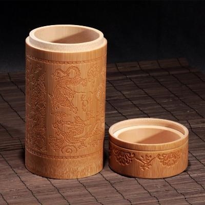 竹子茶叶礼盒图片