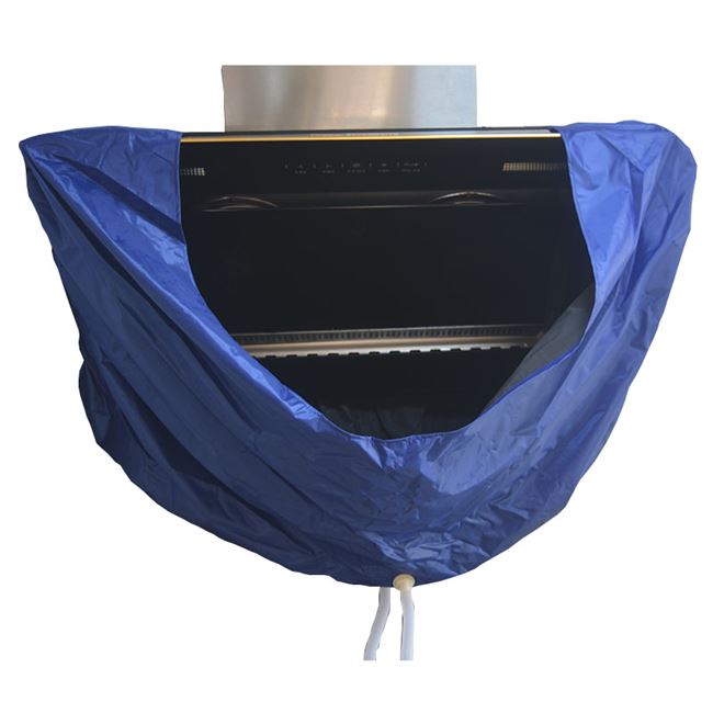 排污欧式抽油烟机保护袋罩清洗中式水顶接水通用专用吸防水套罩侧