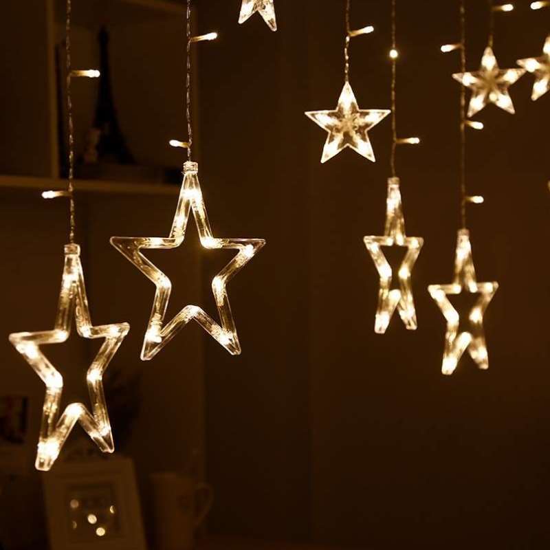 星星灯宿舍挂床上灯带装饰灯串网红浪漫创意挂灯小彩灯房间家用