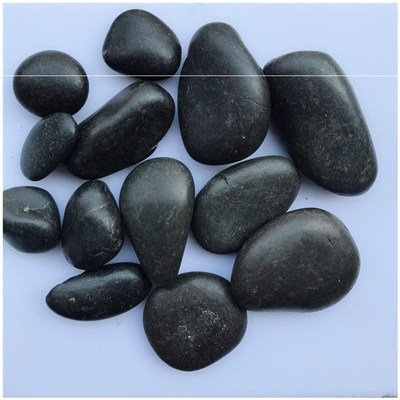 黑色鹅卵石大图片