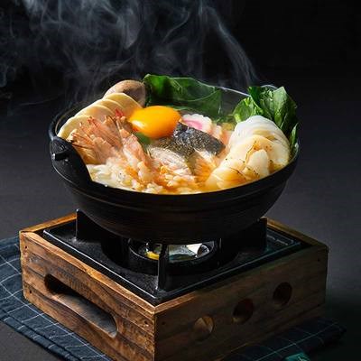 日式单人铸铁寿喜锅一人食不粘酒精炉火锅家用炖锅汤锅商用吊锅