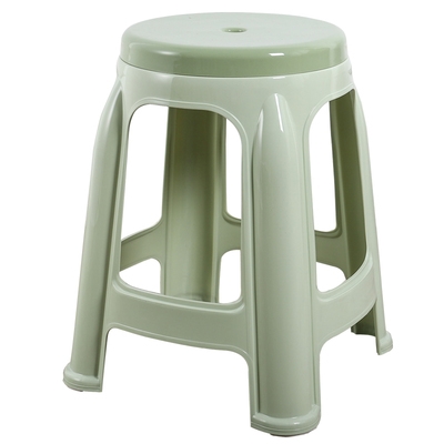 10个装加厚塑料凳子熟胶家用成人客i厅吃饭餐桌椅子板凳圆凳高凳