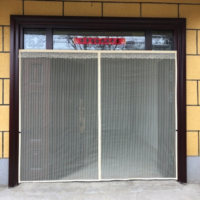 夏天门帘粘贴防蚊子门g帘子门店门市挡蚊子防盗门入户门隔蚊夏季