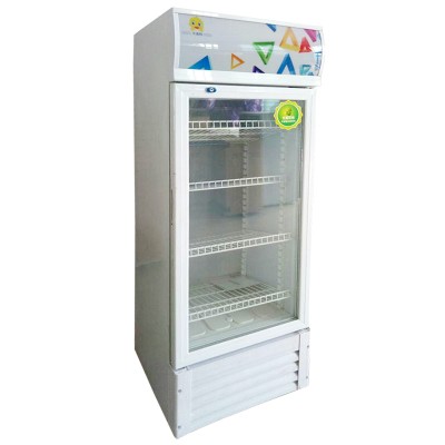 商用超市单门冷藏保鲜柜陈列柜水果蔬菜u啤酒饮料柜立式双门展示