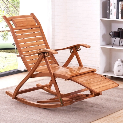 老人躺椅家用折叠夏天多功能图片